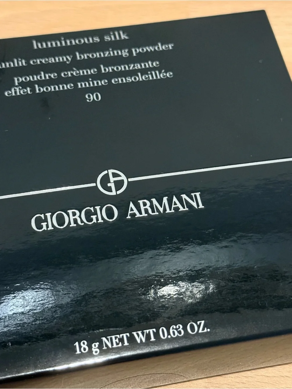 ARMANI beauty Luminous Silk Creamy Bronzing Powder 18g/.63oz #90